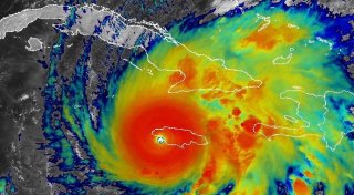 Hurrikan «Melissa» schwächt sich über Jamaika leicht ab