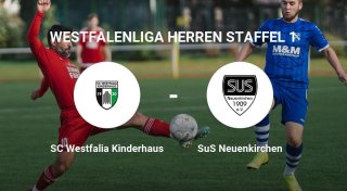 Knappe Niederlage für SC Westfalia Kinderhaus gegen SuS Neuenkirchen