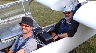 Segelflug in Vinsebeck: Steinheimer lebt seinen Traum - und möchte mitreißen