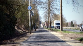 Radweg ist endlich fertig: Freie Fahrt an der Bünder Straße in Löhne