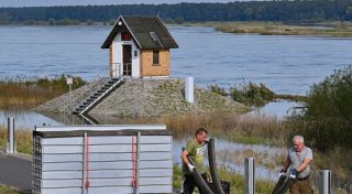 Oder-Hochwasser: Ratzdorf erwartet höchste Alarmstufe