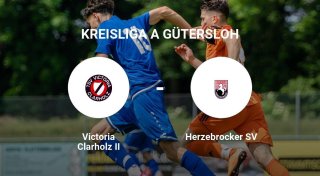 Remis im Duell zwischen dem Victoria Clarholz II und dem Herzebrocker SV