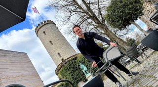Biergarten für Bielefelds Sparrenburg: Besondere Gastronomie startet am Wahrzeichen