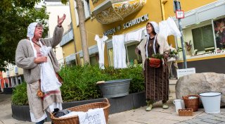 Viel Programm beim Familienfest in der Neustadt - nur das kühle Wetter bremst die Feierlaune