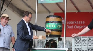 Gut besuchter Rehmer Markt