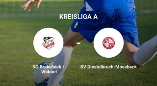 SV Diestelbruch-Mosebeck bietet SG Brakelsiek / Wöbbel Paroli