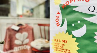 Kaufleute im Quartier 5 der Bielefelder Altstadt laden ein zur Tannenbäumchentour