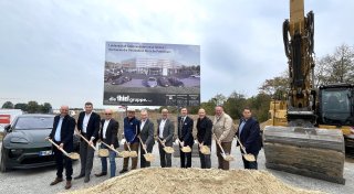 Baustart für neues Porsche-Zentrum in Paderborn