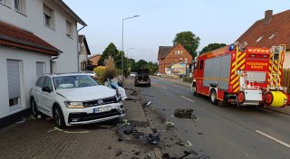 Zwei Schwerverletzte bei Unfall auf Engerstraße