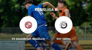 Kantersieg für SV Diestelbruch-Mosebeck gegen RSV Hörste