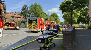 Zimmer in Bielefelder Altenheim ausgebrannt: Sechs Menschen durch Feuer verletzt