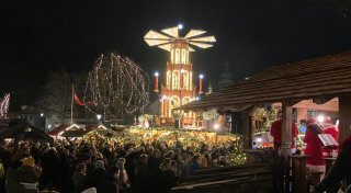 Auf dem Salzufler Weihnachtstraum geht es dieses Mal nostalgisch hoch hinaus