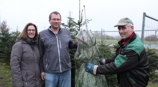 Straße im Kreis Gütersloh monatelang gesperrt: Deutliche Einbußen für Tannenbaum-Verkauf