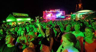 Beim Rehmer Markt in Bad Oeynhausen sind erneut die Goldjungs zu Gast