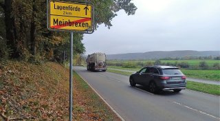 Nach Sperrung der L550: Landesstraße bei Höxter wird für Verkehr freigegeben