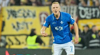 2:0 gegen Dresden: Darmstadt bleibt Tabellenführer