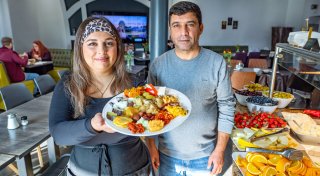 Spaß haben beim Frühstück im „Keyf“ in Bielefeld-Schildesche