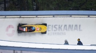 Sprinter Wulff gewinnt beim Debüt mit Friedrich im Zweierbob