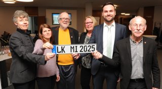 Rückkehr nach 52 Jahren: Lübbecke führt sein LK-Kennzeichen wieder ein