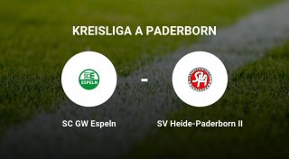 SV Heide-Paderborn II sichert sich knappen Sieg gegen SC GW Espeln