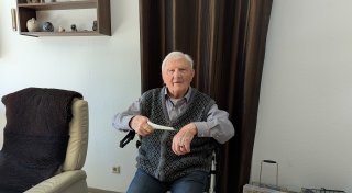 Nach Leukämie und Schlaganfall: 92-Jähriger spendet für schwer kranken Alex aus Löhne