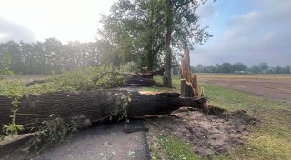 Unwetter über Minden-Lübbecke: Hallendach eingestürzt - medizinisches Equipment beschädigt