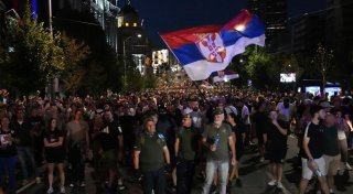 Wieder Gewalt bei Protesten in Serbien