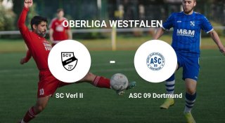 Enger Ausgang für SC Verl II gegen ASC 09 Dortmund