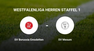 SV Mesum bietet SV Borussia Emsdetten Paroli
