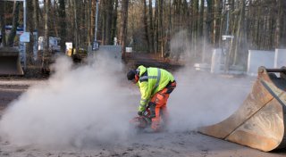 Neuer Überlauf für Kokturkanal: Bad Oeynhausener Sielpark bleibt vorerst Baustelle