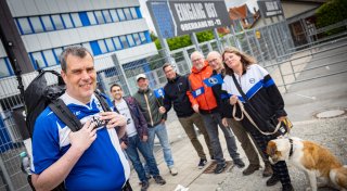 Auf Pokal-Kurs: So läuft die Wanderung nach Berlin für Arminia Bielefeld-Fan Jens Stöcker