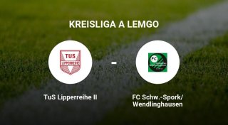 FC Schw.-Spork/Wendlinghausen unterliegt gegen TuS Lipperreihe II
