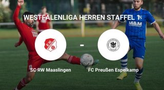 SC RW Maaslingen bietet FC Preußen Espelkamp Paroli