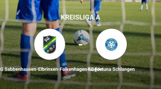 Die SG Sabbenhausen-Elbrinxen-Falkenhagen-Lügde gegen das Team die FC Fortuna Schlangen