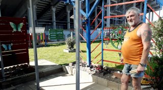 Ein Kleingarten am Gästeblock: Der Bielefelder Westen an Arminia-Spieltagen