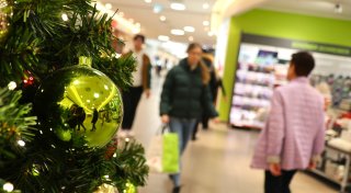 Im Paderborner Südring-Center weihnachtet es wieder in der Mall