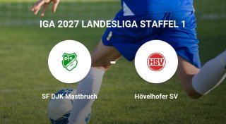 Knappe Niederlage für Hövelhofer SV gegen SF DJK Mastbruch