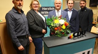 Einigkeit in Espelkamp: Bürgermeister Henning Vieker tritt erneut an