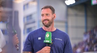 100 Spiele mit Arminia: Die Stationen des Mitch Kniat in Schwarz-Weiß-Blau