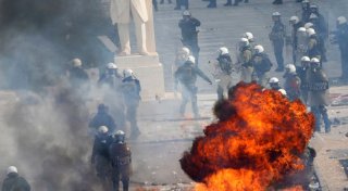 Größter Protest in der Geschichte Griechenlands - Krawalle