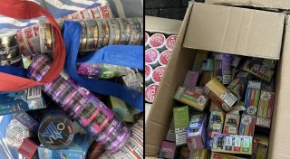 Razzia: Bielefelder Zoll nimmt Wohnung mit illegalen Tabak- und Cannabinoid-Waren hoch