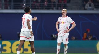 RB Leipzig frustriert und enttäuscht nach 2:3 gegen Juve