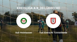 Spannender Kampf zwischen dem SuS Holzhausen und dem TuS Eintracht Tonnenheide