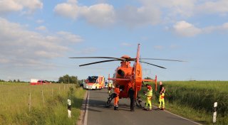 Nach schwerem Verkehrsunfall: Motorradfahrer aus Höxter weiter in Lebensgefahr