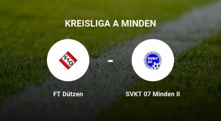 Die FT Dützen gegen das Team des SVKT 07 Minden II