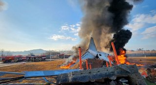 Flugzeug in Südkorea zerschellt - 179 Tote