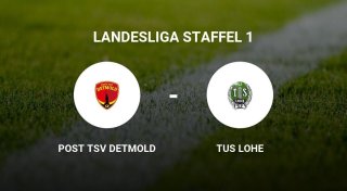 Das Spiel zwischen dem Post TSV Detmold und dem TuS Lohe endet unentschieden