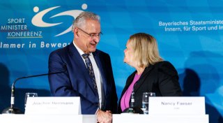 Ringen um Sportfördergesetz - Faeser: Geht nur um «Nuancen»