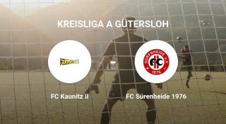 FC Sürenheide 1976 im Match gegen FC Kaunitz II klar überlegen