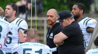 Footballer der Bielefeld Bulldogs blicken mit Stolz zurück